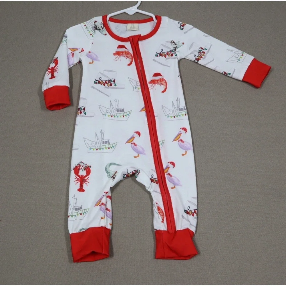 Christmas on the Bayou Baby‎ Zippy - Size 3-6 M